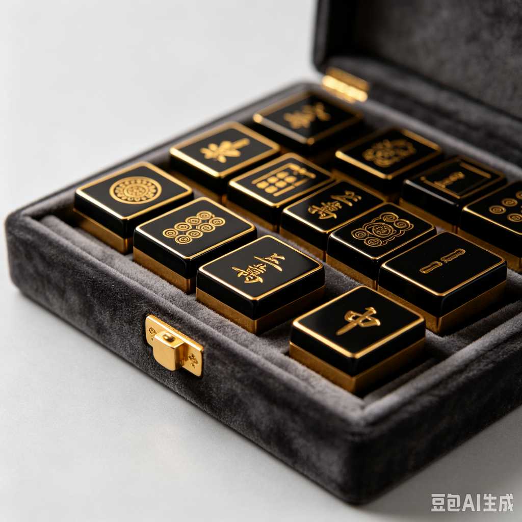 glitter mahjong set special