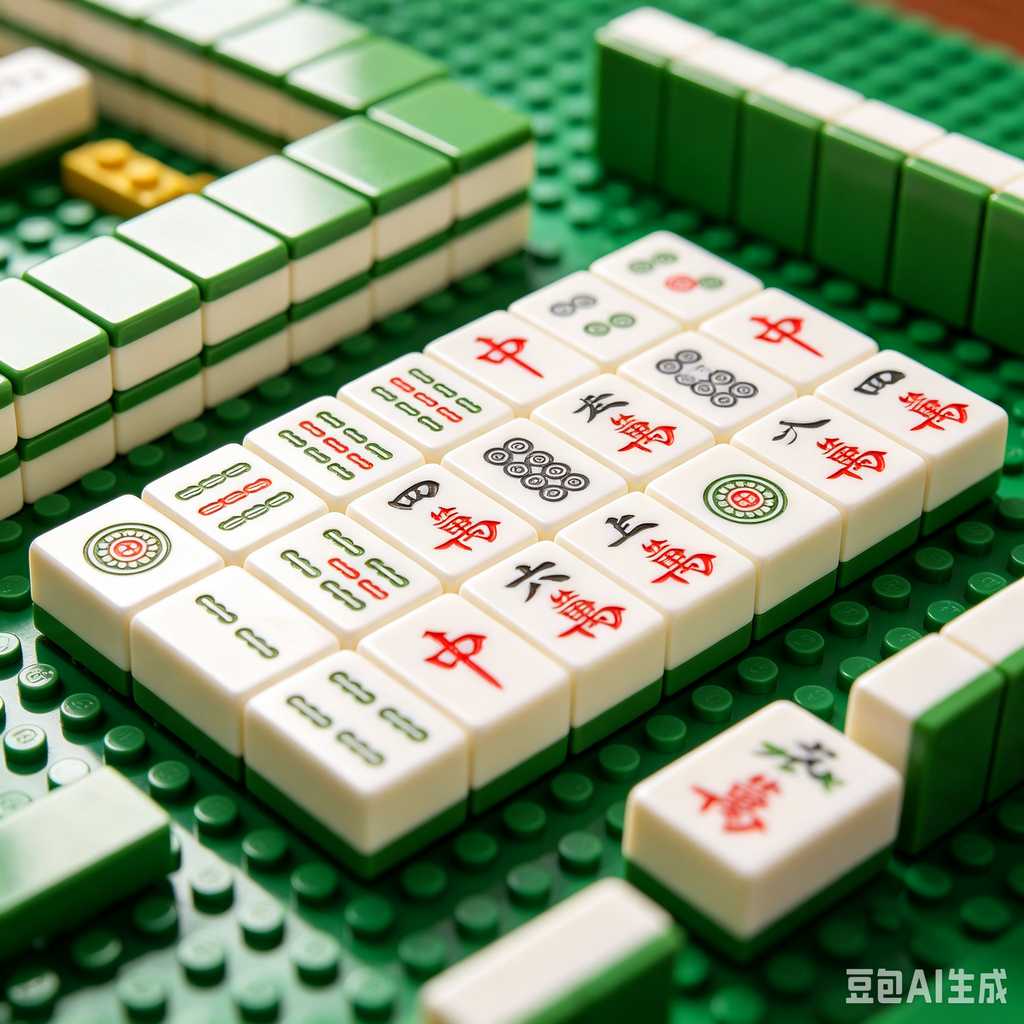 simple style mahjong set
